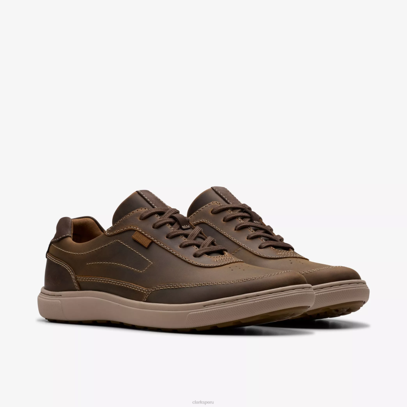 HZVP845 sendero de mapeo cuero de cera de abejas Clarks