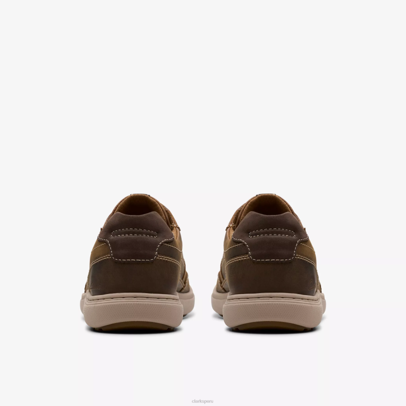 HZVP845 sendero de mapeo cuero de cera de abejas Clarks