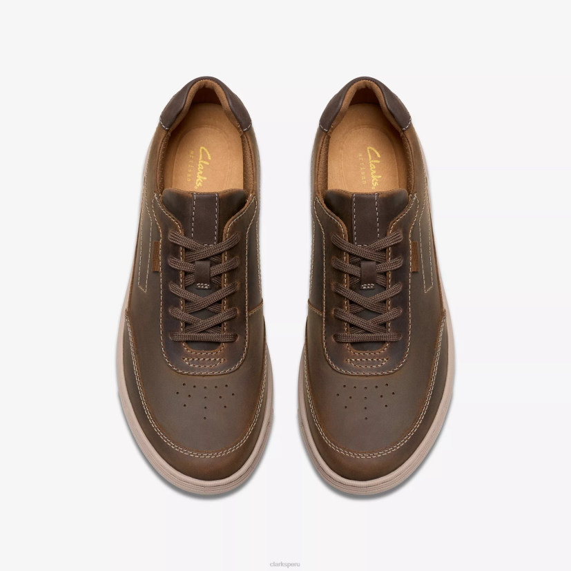 HZVP845 sendero de mapeo cuero de cera de abejas Clarks