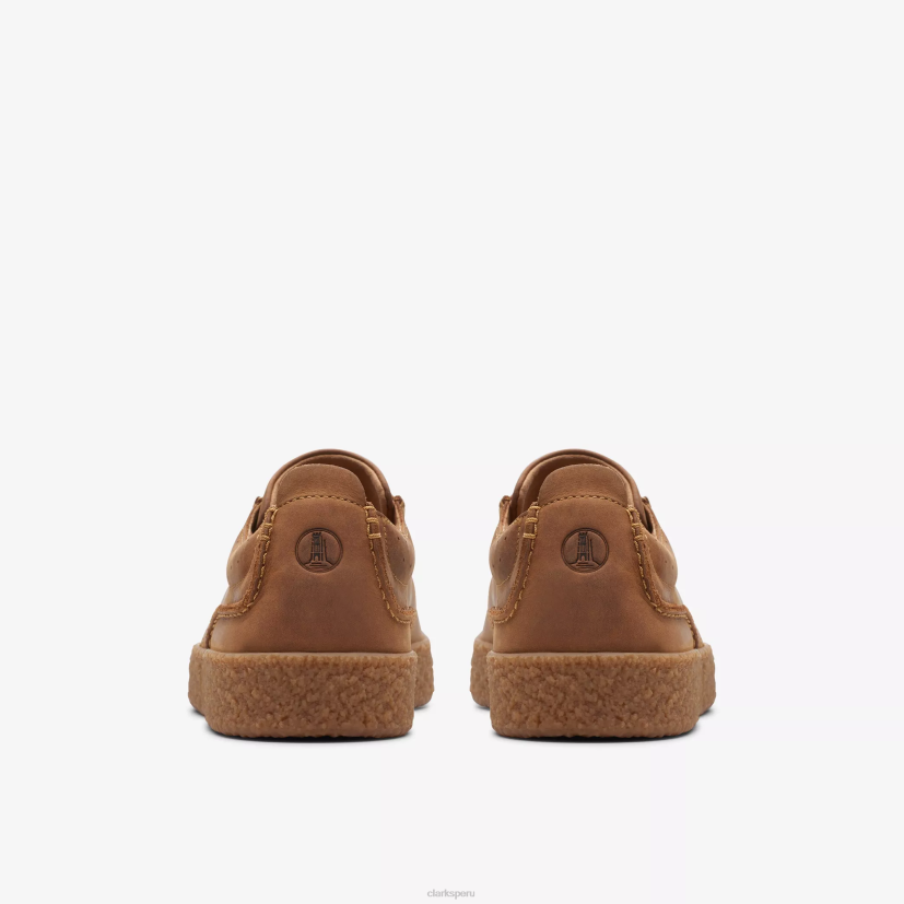 HZVP854 encaje de calle cuero bronceado oscuro Clarks