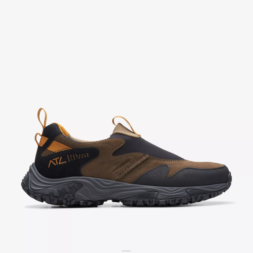 HZVP856 atl walk step impermeable ante oliva oscuro Clarks