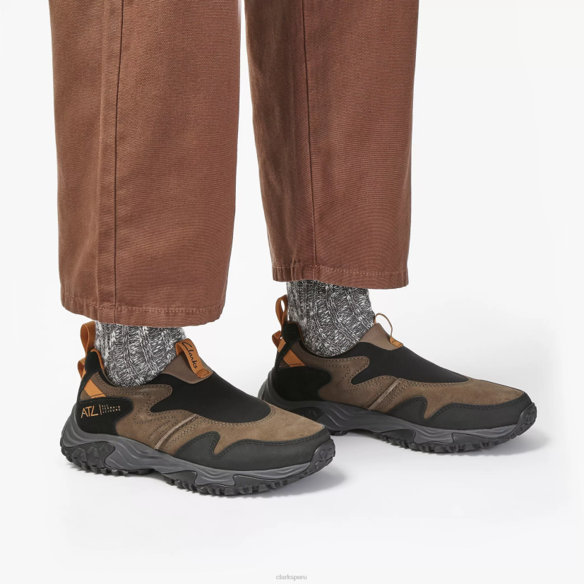 HZVP856 atl walk step impermeable ante oliva oscuro Clarks