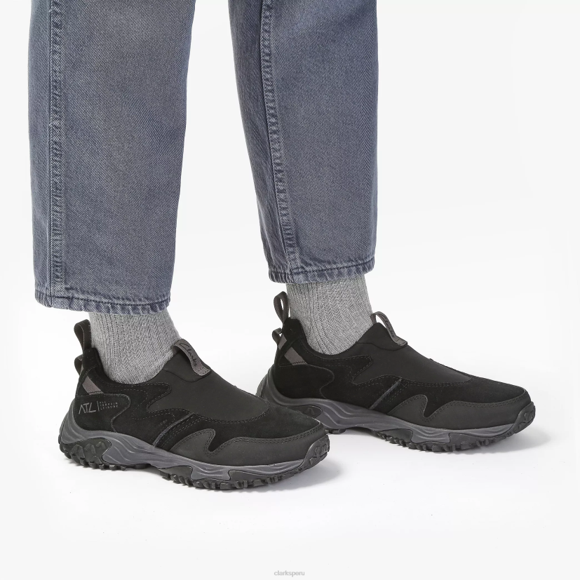 HZVP857 atl walk step impermeable cuero negro Clarks