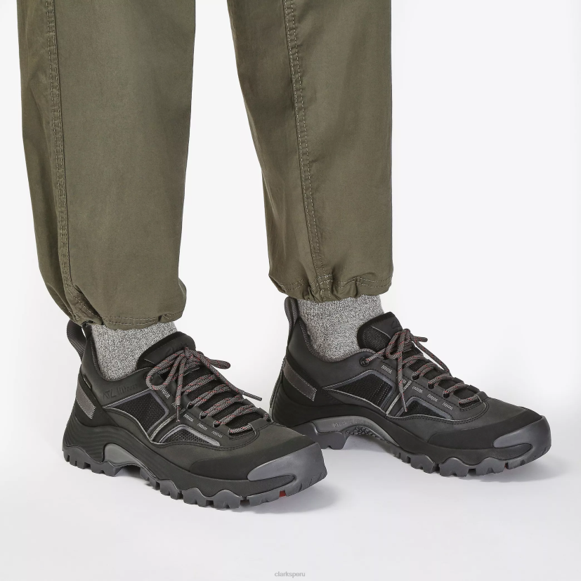 HZVP858 atl caminata lo gore-tex combinación negra Clarks