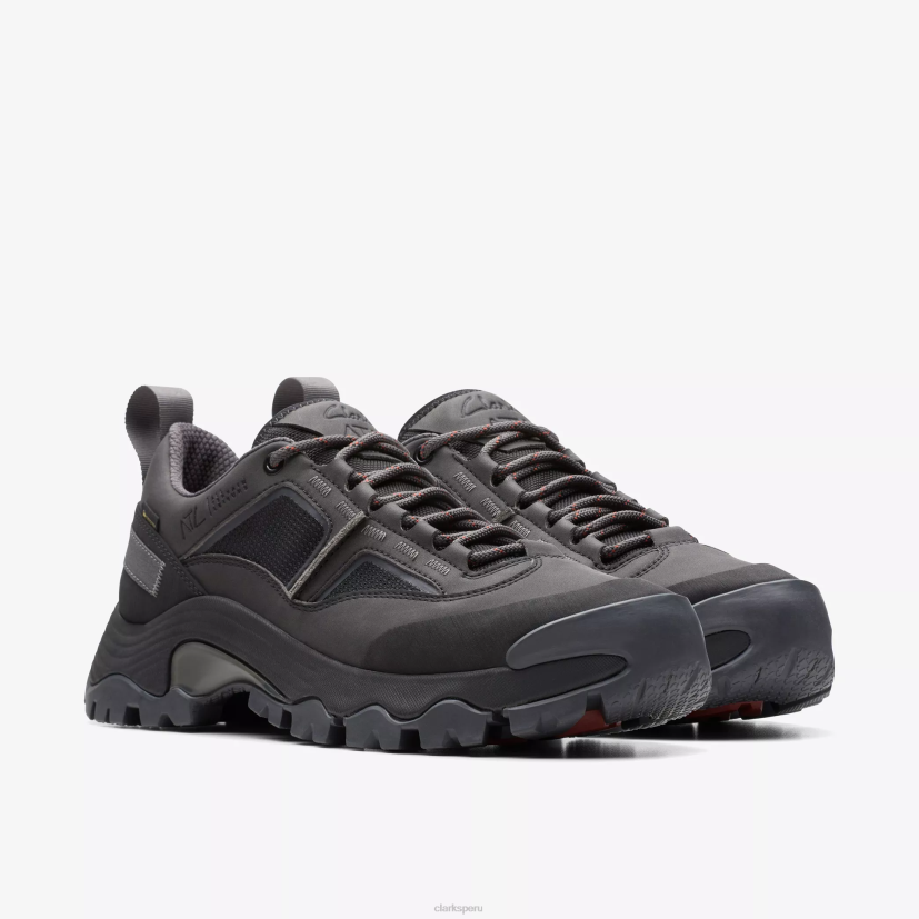 HZVP858 atl caminata lo gore-tex combinación negra Clarks