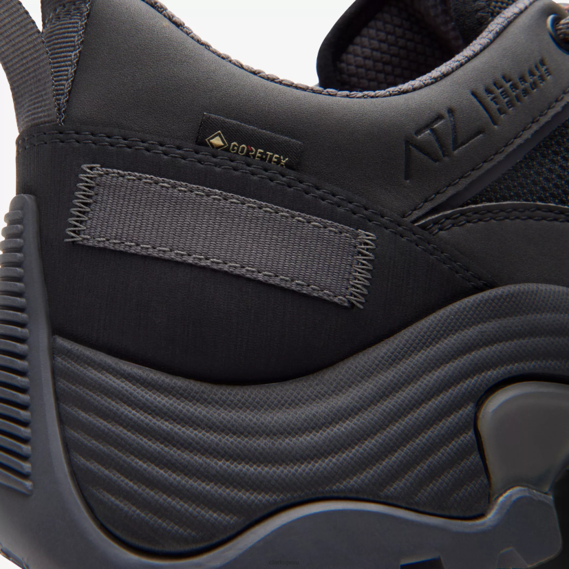 HZVP858 atl caminata lo gore-tex combinación negra Clarks