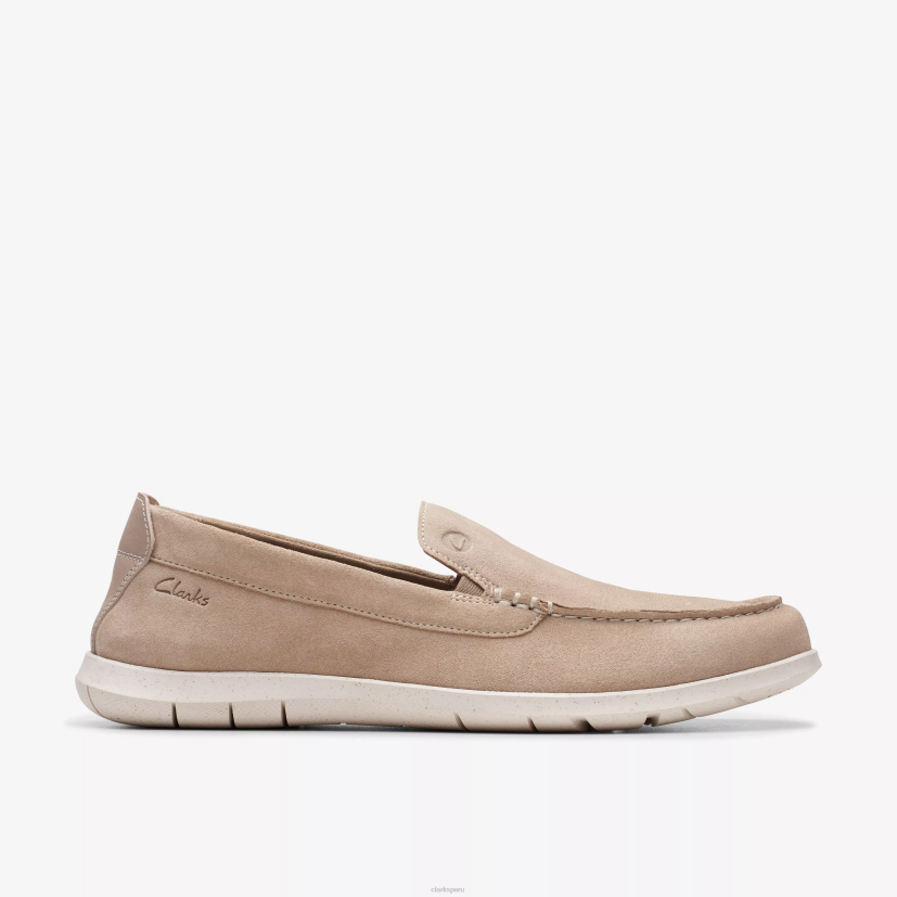 HZVP890 paso flexible gamuza arena Clarks