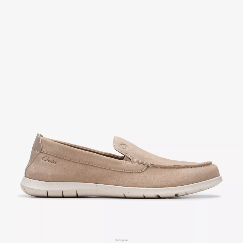 HZVP890 paso flexible gamuza arena Clarks