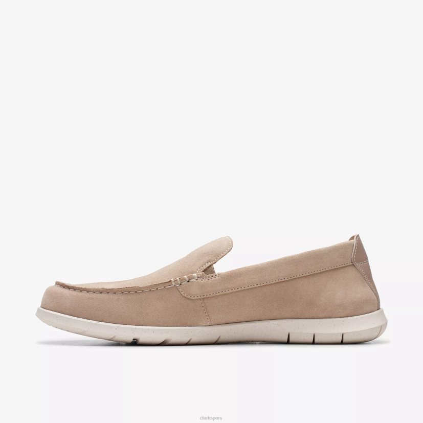 HZVP890 paso flexible gamuza arena Clarks