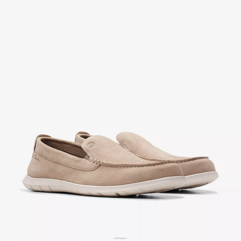 HZVP890 paso flexible gamuza arena Clarks