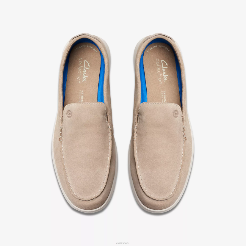 HZVP890 paso flexible gamuza arena Clarks