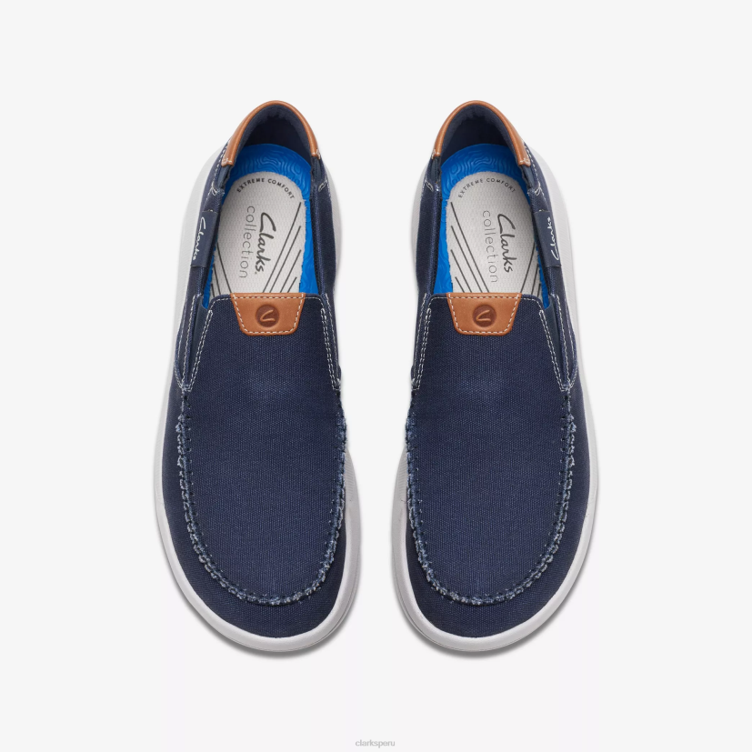 HZVP897 paso driftlite combinación azul marino Clarks