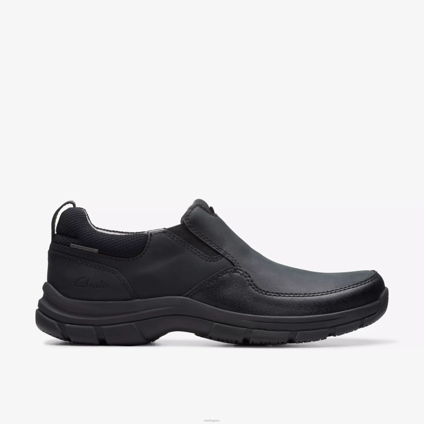 HZVP901 paso de walpath cuero negro Clarks