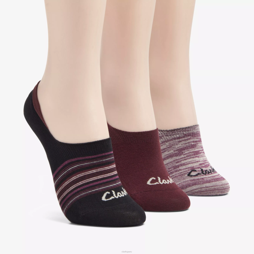 HZVP636 forro de zapatos surtido borgoña Clarks