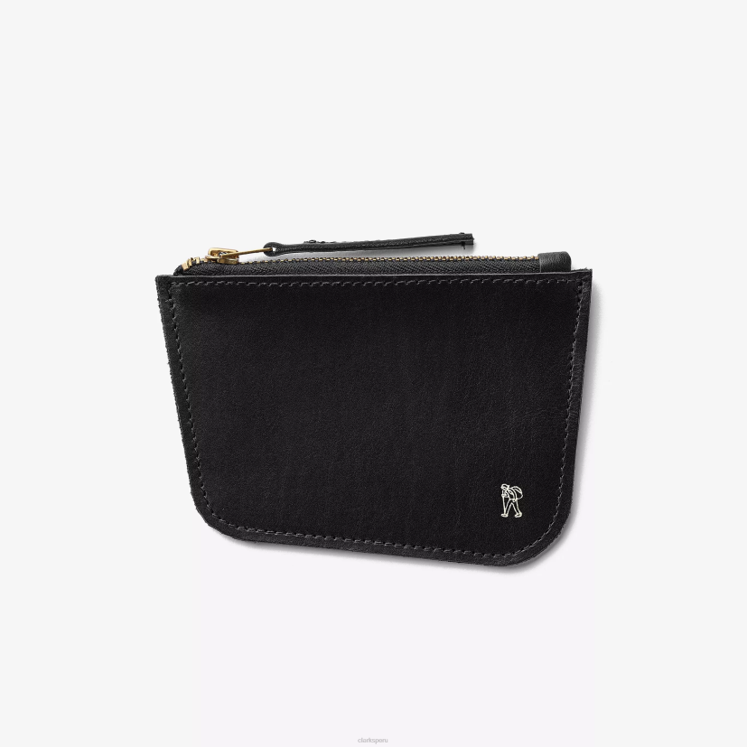 HZVP647 moneda wallabee cuero negro Clarks