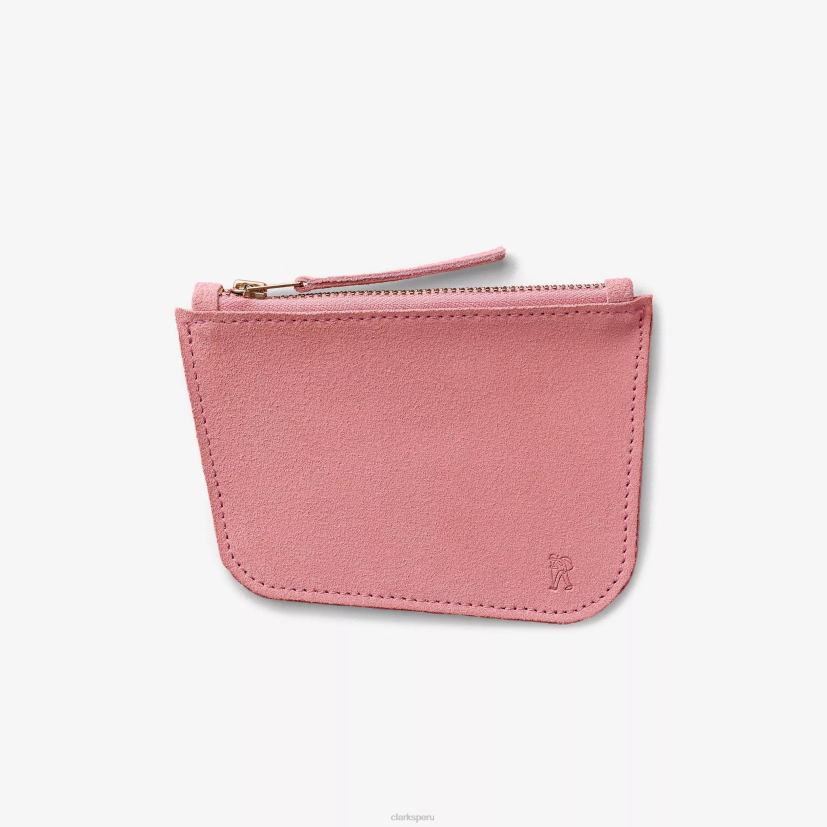 HZVP648 moneda wallabee gamuza rosa Clarks
