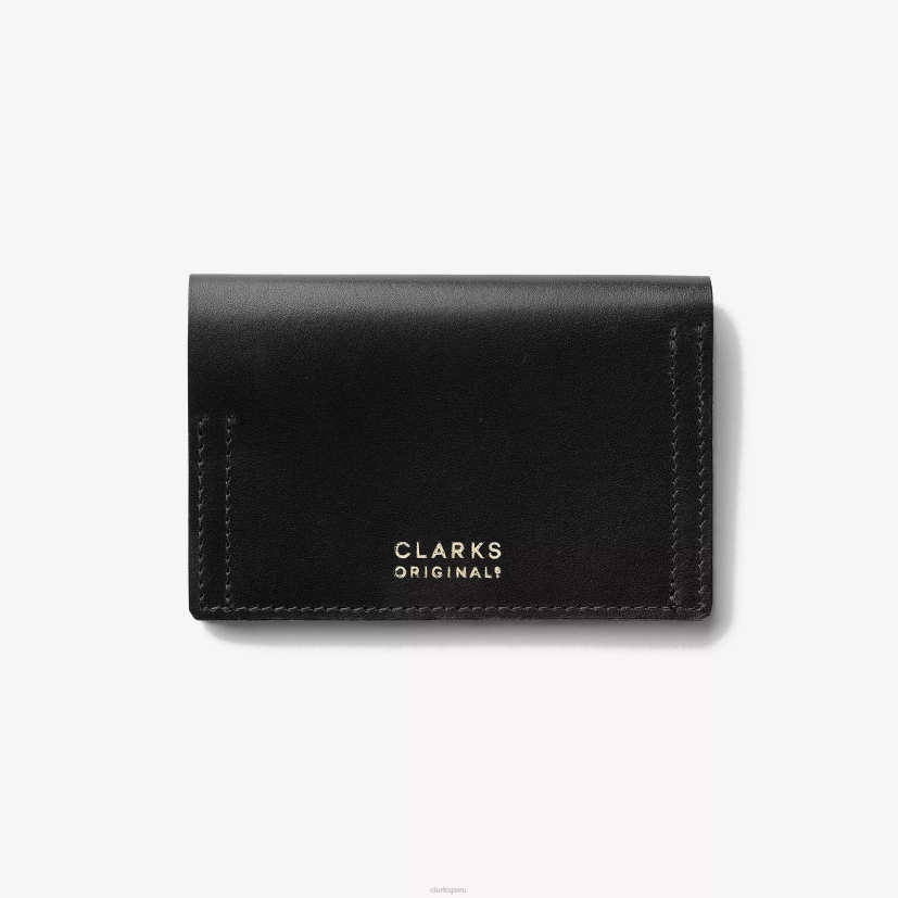 HZVP651 tarjeta del desierto cuero negro Clarks