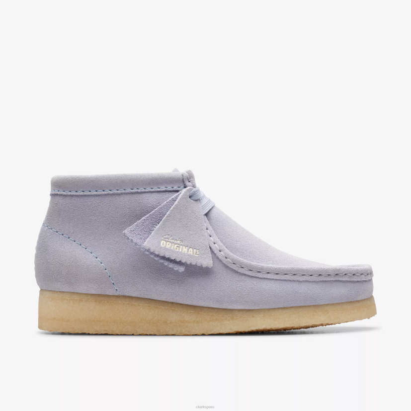 HZVP377 bota wallabee gamuza gris nube Clarks