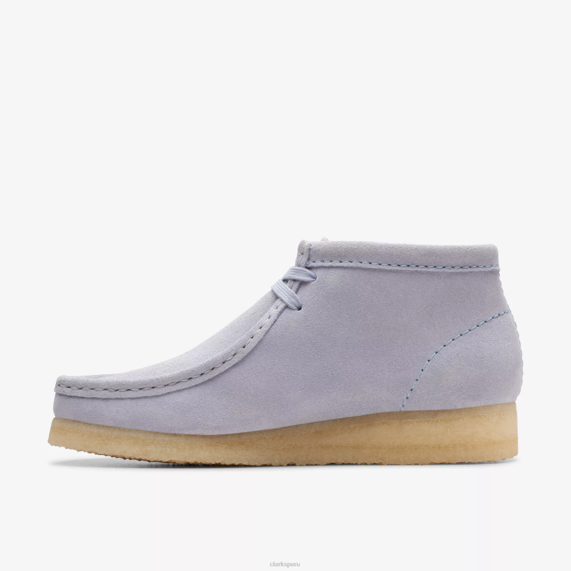 HZVP377 bota wallabee gamuza gris nube Clarks