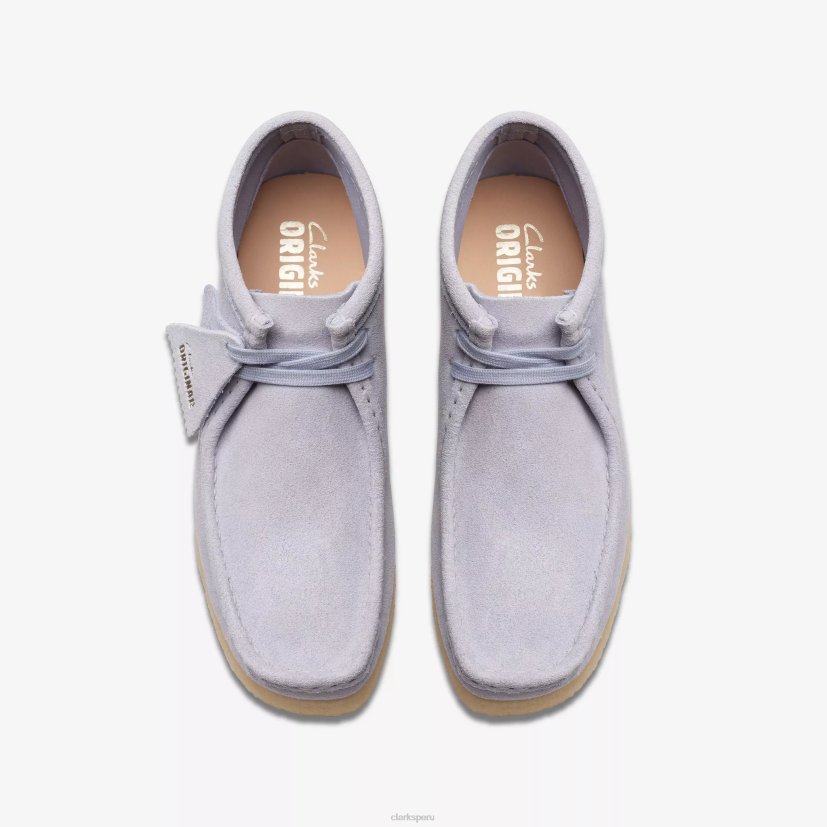 HZVP377 bota wallabee gamuza gris nube Clarks