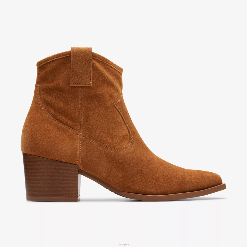 HZVP383 anciano rae gamuza color canela Clarks