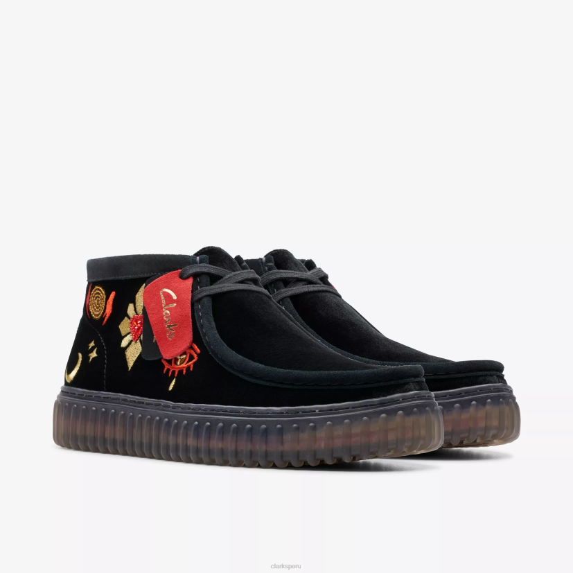 HZVP390 hola torhill terciopelo negro Clarks
