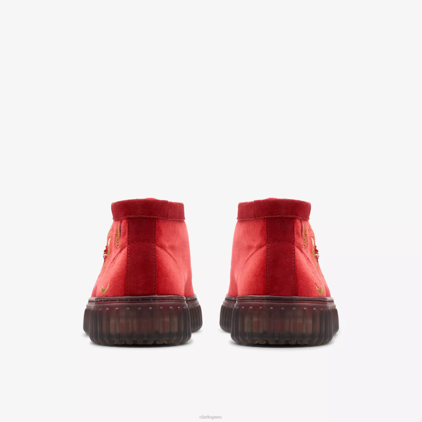 HZVP391 hola torhill terciopelo rojo Clarks