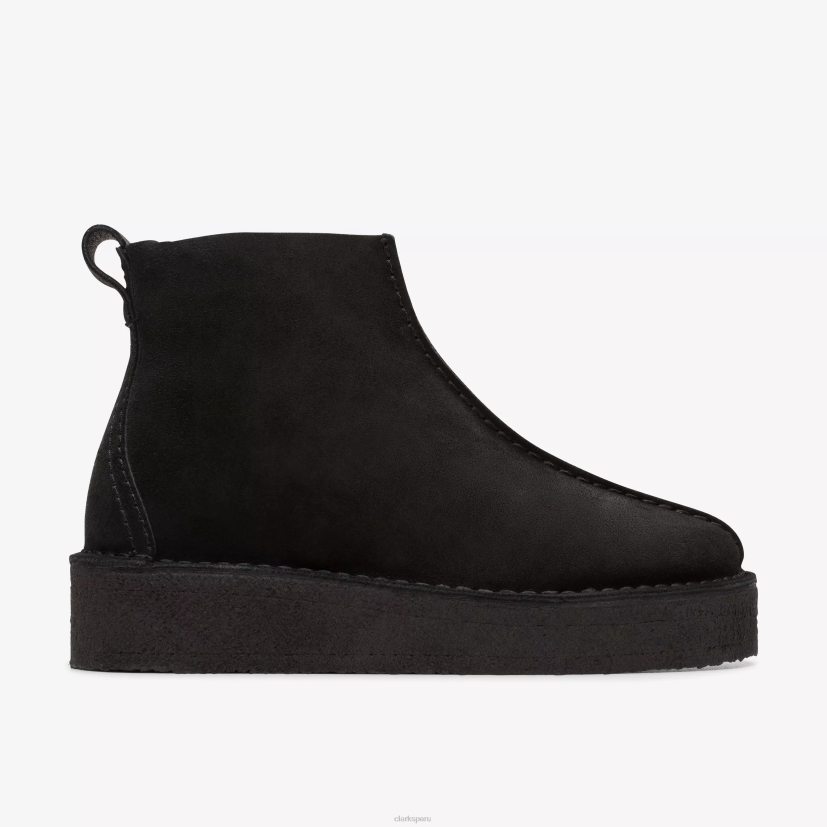 HZVP392 bota de cuña trek ante negro Clarks
