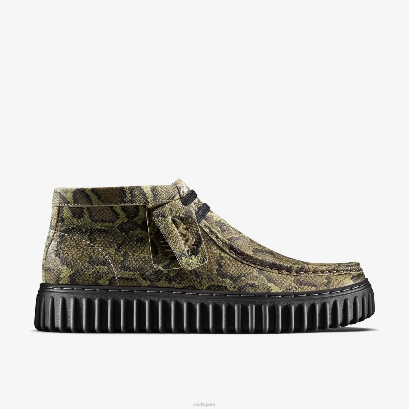 HZVP394 martine rosa torhill hola serpiente verde Clarks