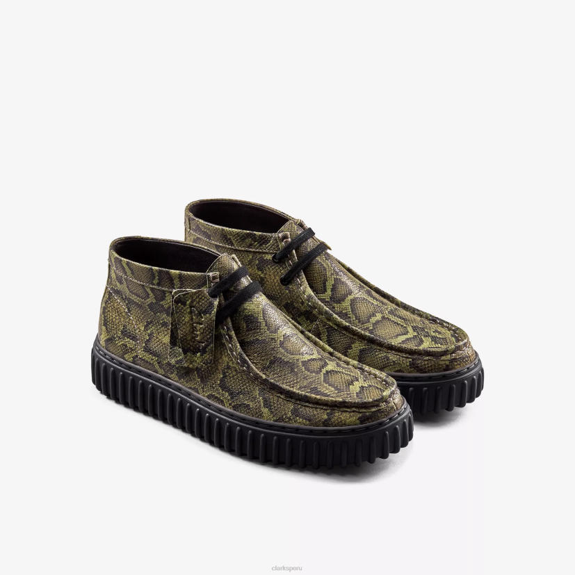 HZVP394 martine rosa torhill hola serpiente verde Clarks