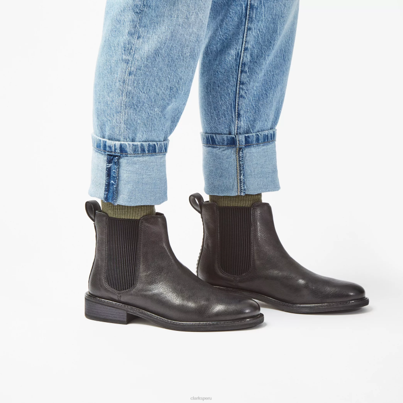 HZVP397 colonia arlo 2 cuero negro Clarks