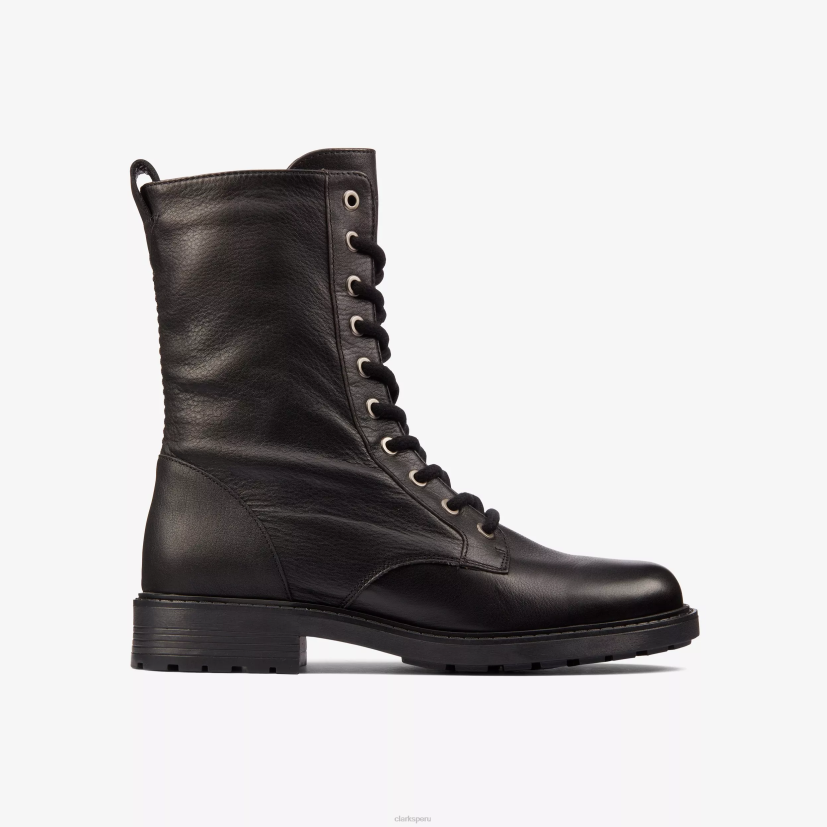 HZVP405 estilo orinoco 2 cuero negro Clarks