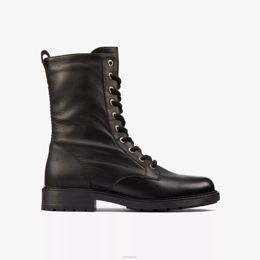 HZVP405 estilo orinoco 2 cuero negro Clarks