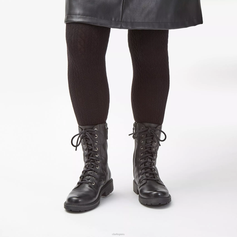 HZVP405 estilo orinoco 2 cuero negro Clarks