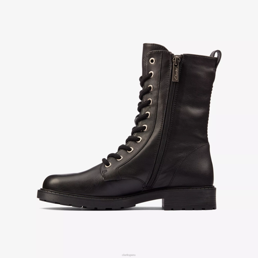 HZVP405 estilo orinoco 2 cuero negro Clarks
