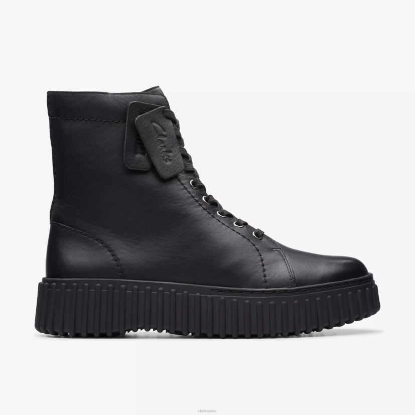 HZVP408 subida de torhill cuero negro Clarks