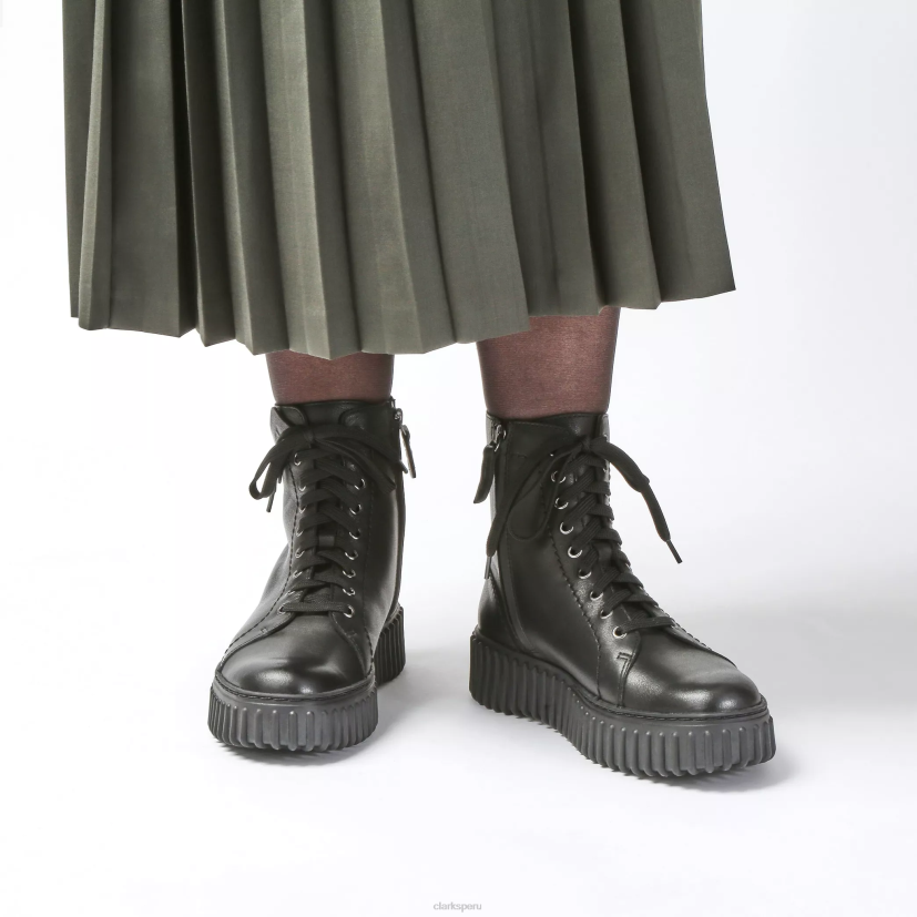 HZVP408 subida de torhill cuero negro Clarks
