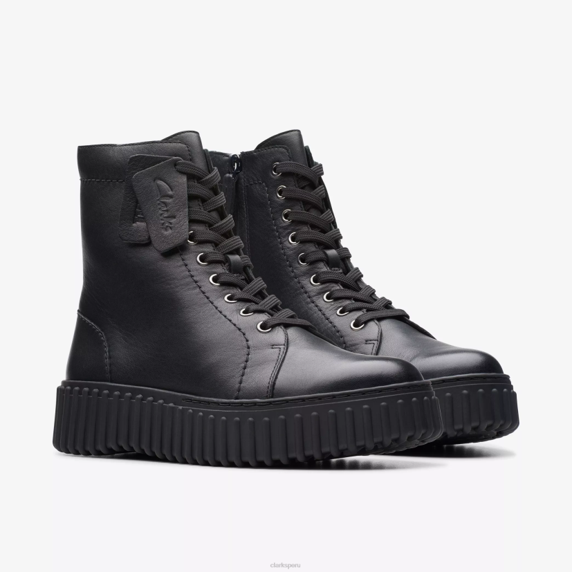 HZVP408 subida de torhill cuero negro Clarks