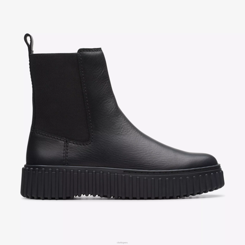 HZVP409 arce torhill cuero negro Clarks