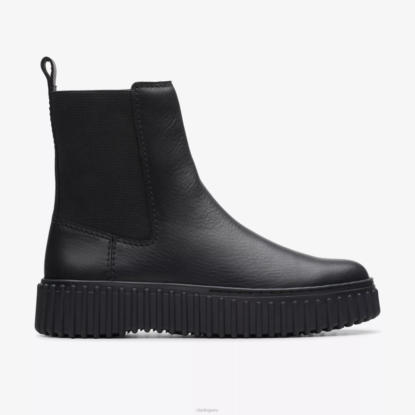 HZVP409 arce torhill cuero negro Clarks