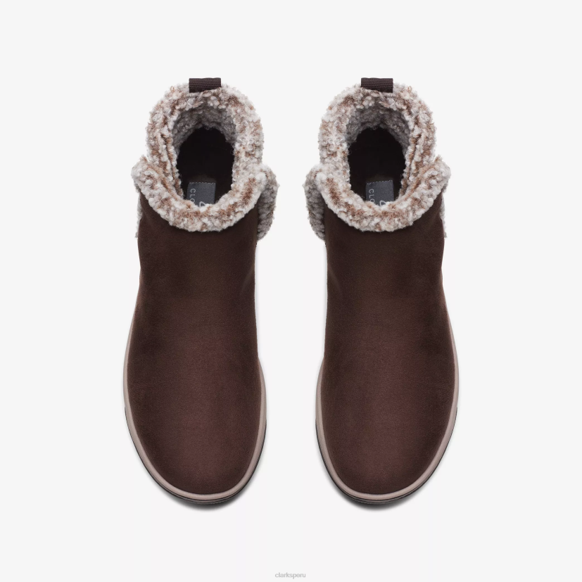 HZVP413 piel de brisa marron oscuro Clarks
