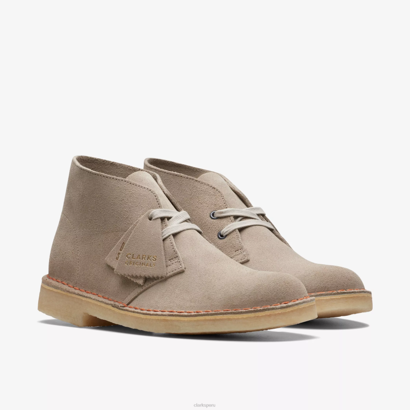 HZVP419 bota del desierto gamuza arena Clarks