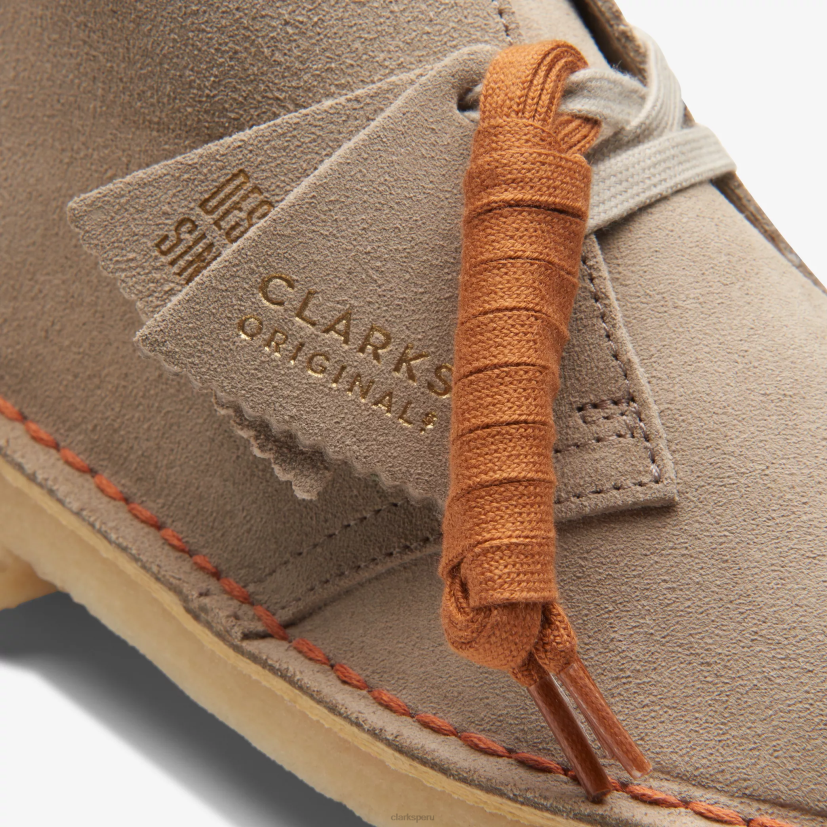 HZVP419 bota del desierto gamuza arena Clarks