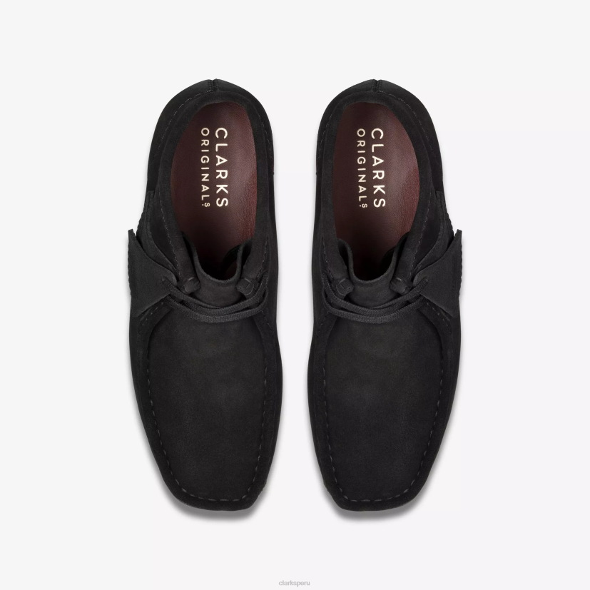 HZVP421 bota wallabee ante negro Clarks