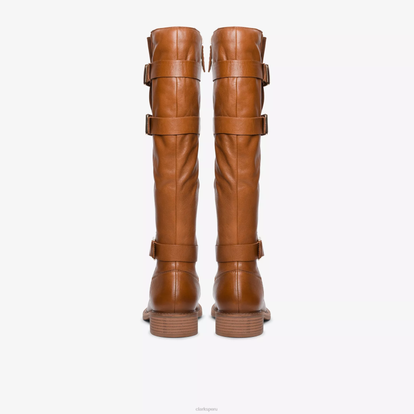 HZVP422 colonia arriba cuero bronceado británico Clarks