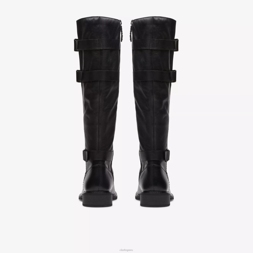 HZVP423 colonia arriba cuero negro Clarks