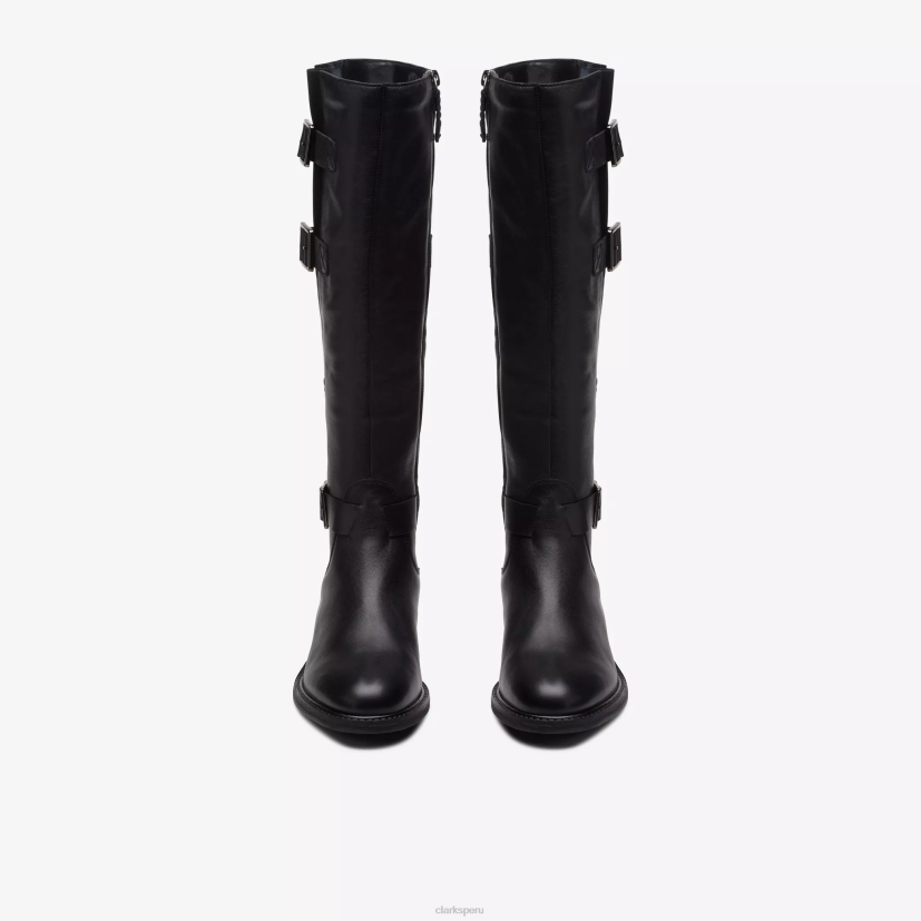 HZVP423 colonia arriba cuero negro Clarks