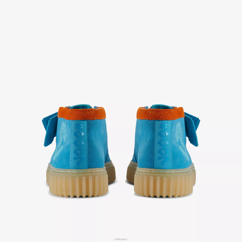 HZVP427 torhill explorar x pok¨¦mon gamuza azul Clarks