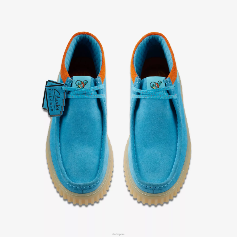 HZVP427 torhill explorar x pok¨¦mon gamuza azul Clarks