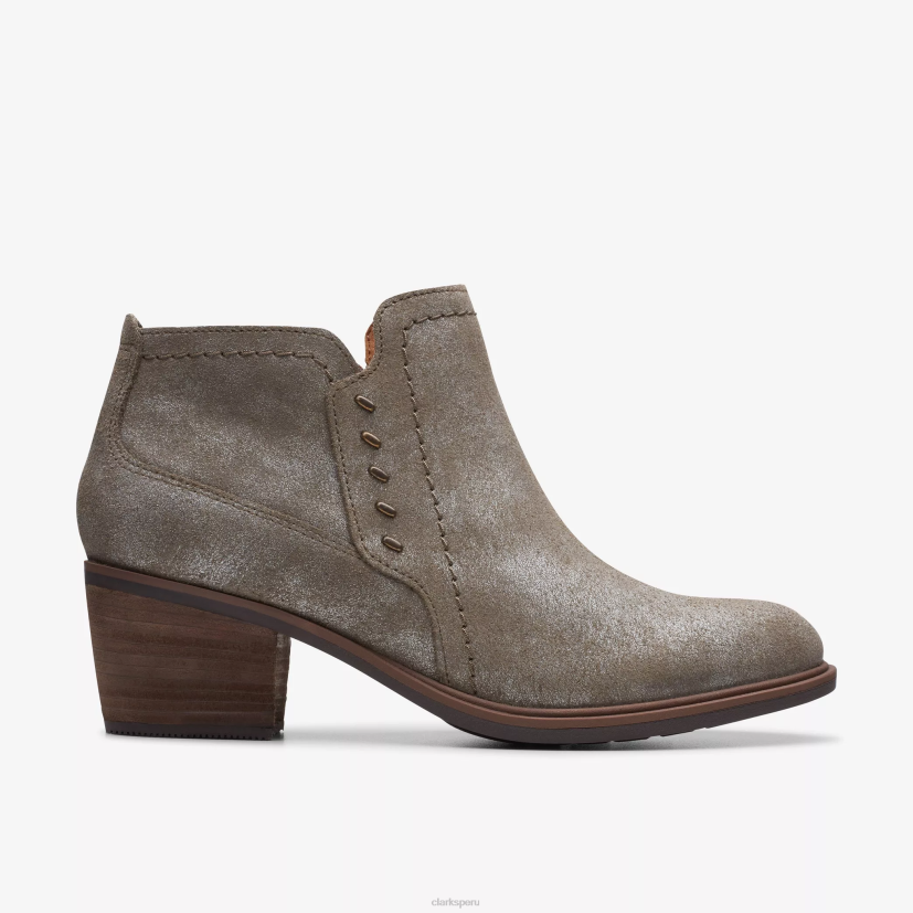 HZVP431 neva lo gris pardo metalizado Clarks